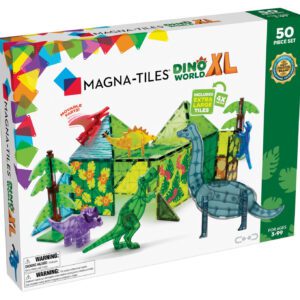 Magna-Tiles Dino World XL 50 delar