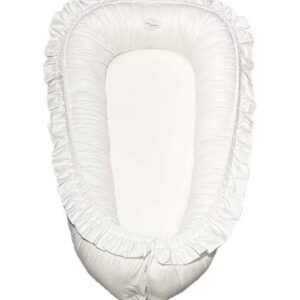 Mini Dreams Babynest Volang Vit