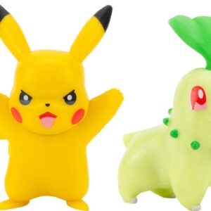 Pokémon Battle Figure Pack - Chikorita & Pikachu 2-pack