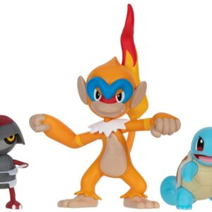 Pokémon Battle Figure - Pawniard, Squirtle and Monferno 3-Pack