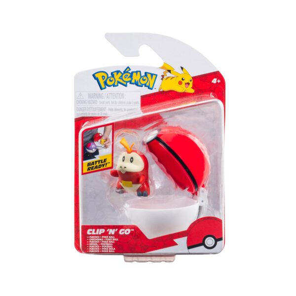 Pokemon Clip n Go Fuecoco + Poke Ball