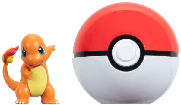 Pokémon Clip'n'Go Poké Balls - Charmander #1 & Poké Ball