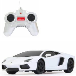 Radiostyrd Bil Lamborghini Aventador LP700 Vit Jamara 1:24