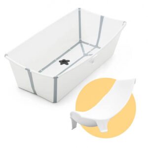 Stokke Flexi Bath Badbalja XL + Badstöd