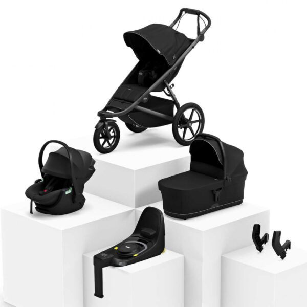 Thule Urban Glide 3 Duovagn + Thule Babyskydd & Bas