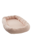 VERMONT babynest - ekologisk Rosa/creme